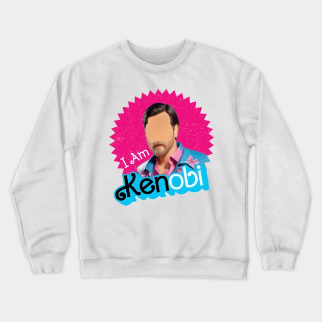 I Am Ken-obi - Spikes Crewneck Sweatshirt by LopGraphiX